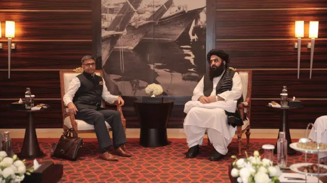 2021 में तालिबान के सत्ता में आने के बाद विक्रम मिसरी की आमिर मुत्ताकी से मुलाक़ात दोनों देशों की सबसे उच्चस्तरीय मुलाक़ात थी