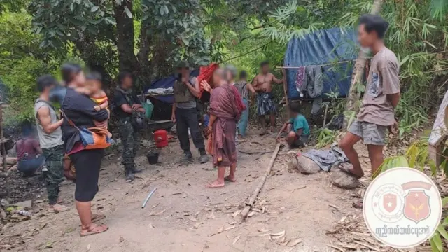 တိုက်ပွဲတွေကြောင့် တိမ်းရှောင်နေကြရတဲ့ သရက်ချောင်းဒေသခံတွေ