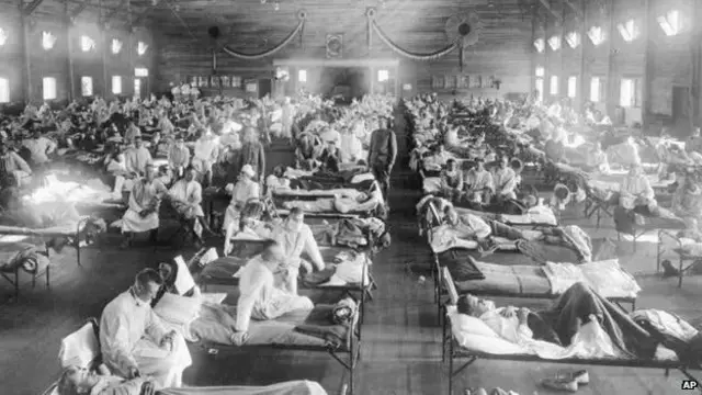 Mamilioni ya watu walifariki kutokana na spanish flu wakati wa vita vya kwanza vya dunia