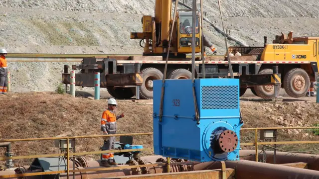 လက်ပံတောင်းတောင် ကြေးနီစီမံကိန်းမြင်ကွင်း