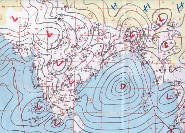 আবহাওয়া মানচিত্র