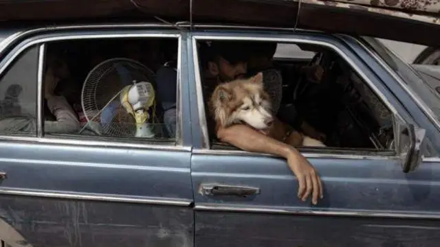 ရာဖာထဲ အစ္စရေး တင့်ကားတွေ ဝင်လာတဲ့ အတွက် မြို့ခံတွေ ထွက်ပြေးနေ