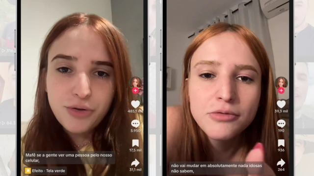 Mafe Cabral contou sobre o caso de sua avó com José Fernandes em vídeo que viralizou no TikTok e alertou sobre riscos a mulheres idosas