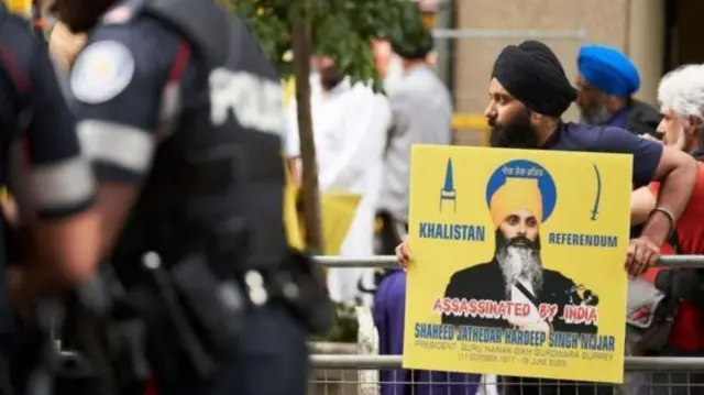 कॅनडातले खलिस्तानी समर्थक 
