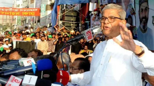 ২৮শে অক্টোবর মহা সমাবেশে বক্তব্য রাখেন বিএনপি শীর্ষ নেতারা