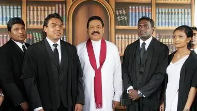 නාමල් රාජපක්ෂ නීතිඥ ලෝගුව සමග