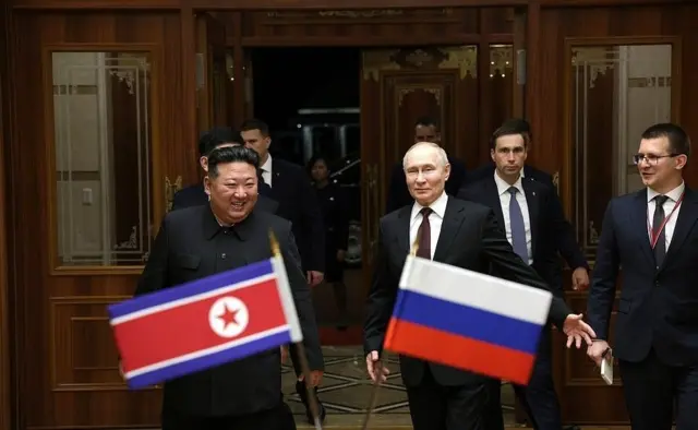 Ông Putin và ông Kim Jong-un