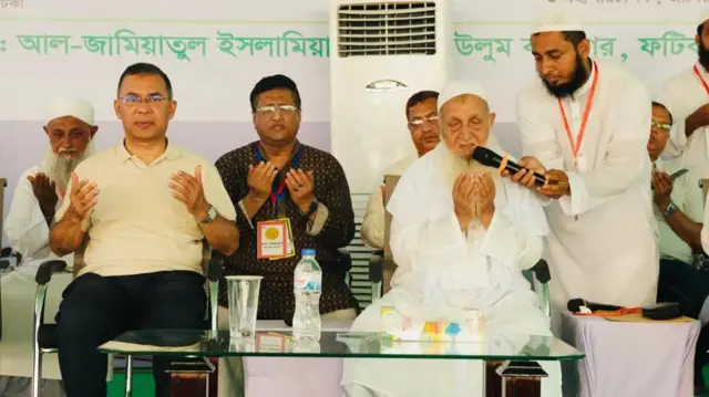 হেফাজতে ইসলামের আয়োজিত সংবর্ধনা ও মতবিনিময় সভায় প্রধানমন্ত্রী তারেক রহমান