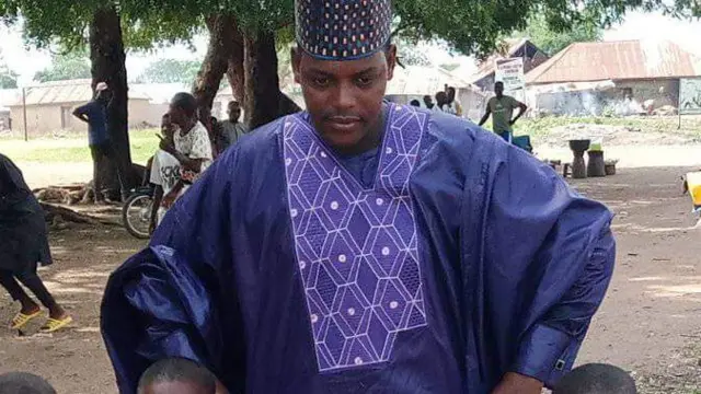 Idris say Hassan wife on di day her husband die