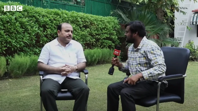 दानिश अली के साथ बीबीसी संवाददाता दिलनवाज़ पाशा