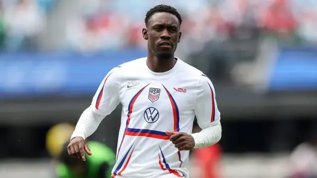 Folarin Balogun wear US national jersey