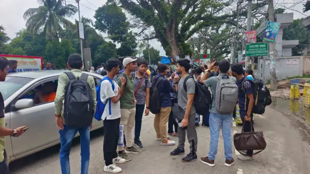 બાંગ્લાદેશમાં હિંસા, ગુજરાત, અનામત મુદ્દે વિરોધ