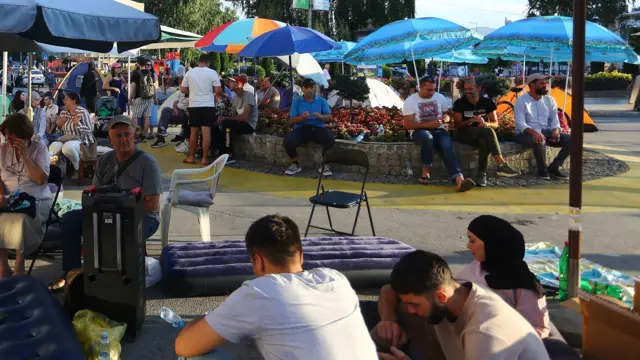 Blokada centra Novog Pazara