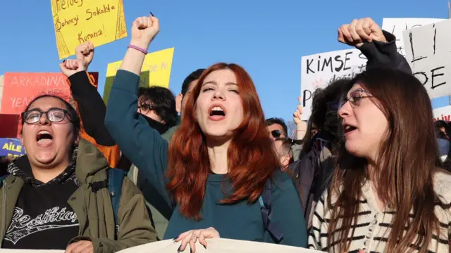 इस्तांबुल में प्रदर्शन