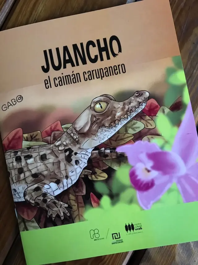Portada del cuento "Juancho el caimán carupanero"