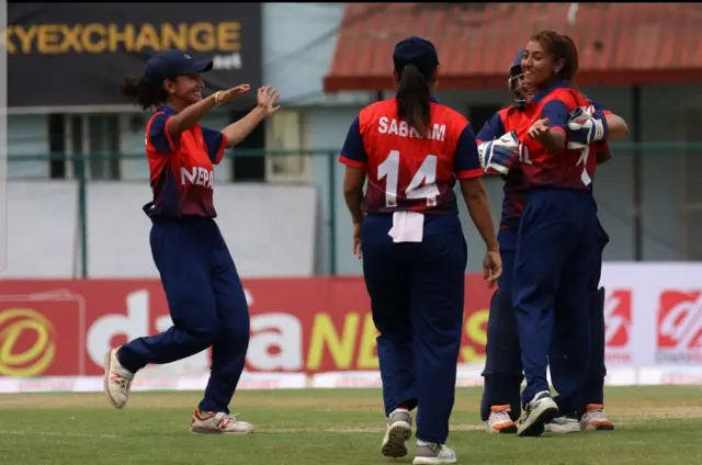 नेपाली महिला किक्रेट टिम 