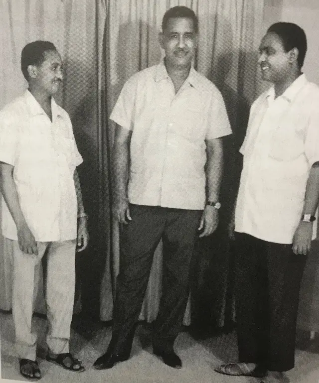 ሰለስተ ዓበይቲ መራሕቲ ጀብሃ፡ ካብ ጸጋም ንየማን፡ ዑስማን ሳልሕ ሳበ / እድሪስ መሓመድ ኣድም / እድሪስ ገላውዴዎስ