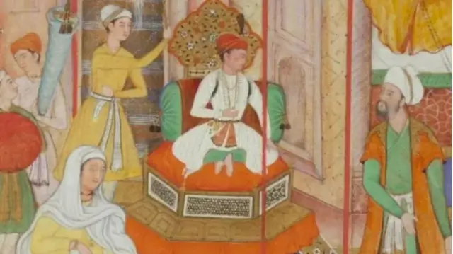 হুমায়ুন হারেমের বয়স্ক নারীদের সাথে দেখা করতেন