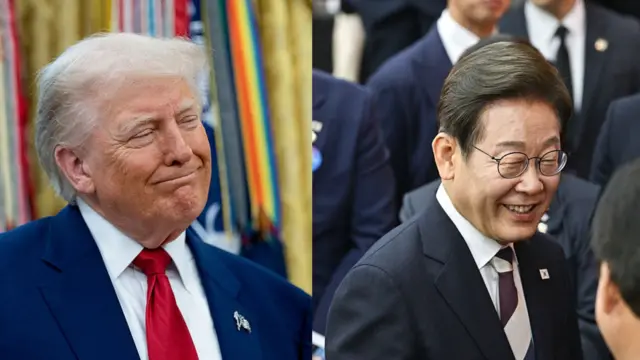 트럼프와 이재명 대통령