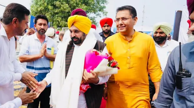 ਭਗਵੰਤ ਮਾਨ ਅਤੇ ਅਮਨ ਅਰੋੜਾ