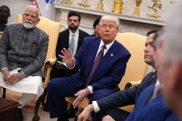 ٹرمپ، مودی