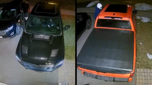 લાફરનિયરની ડાબી બાજુની કાર ચોરાઈ ગઈ પરંતુ ચોરો જમણી બાજુની કાર ચોરી કરવામાં નિષ્ફળ રહ્યા