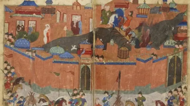 ઈરાન પર્શિયા પર્શિયન ઈરાની ખલીફા બગદાદ મંગોલ ચંગેઝ ખાન ફારસ પારસ હુમલો યુદ્ધ ઇરાન-અમેરિકા-ઇઝરાયલ યુદ્ધ બીબીસી ગુજરાતી હલાકૂ ખાન