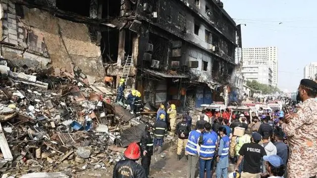 گُل پلازہ آتشزدگی