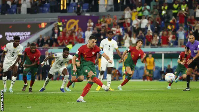 Cristiano Ronaldo arimo gutera penaliti