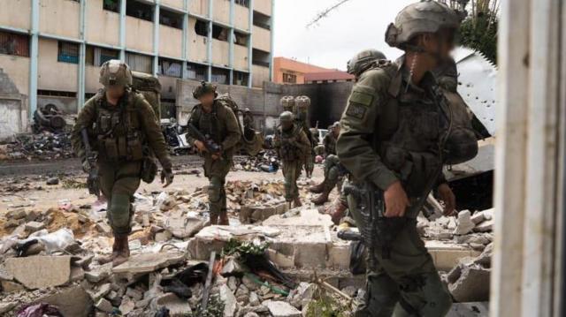 قوات الجيش الإسرائيلي في قطاع غزة. 19 مارس 2024.