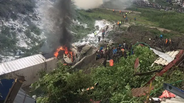 पाइलटको उद्धार गरिएपछि ककपिटमा लागेको आगो