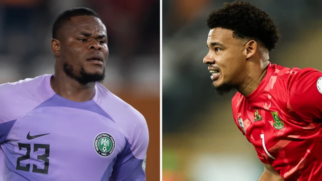 Aṣọle NAijiria, Stanle Nwabali ati Aṣọle South Africa, Ronwen Williams