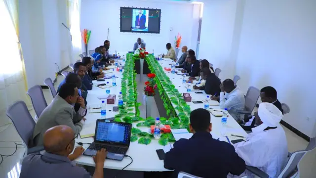 የቤኒሻንጉል ጉሙዝ ክልል ካቢኔ ስብሰባ ላይ