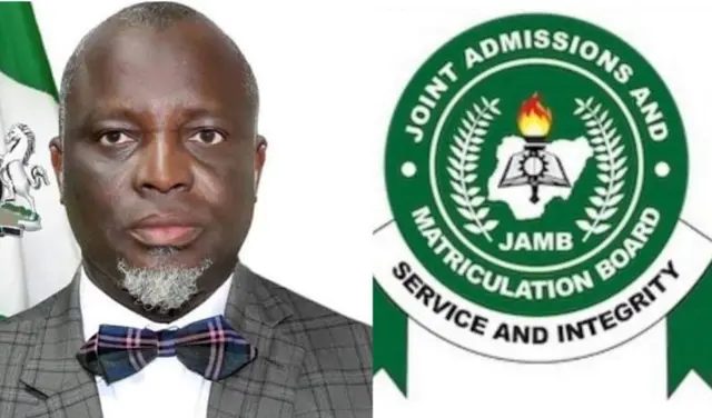 Onyeisi JAMB Ishaq Olarewaju Oloyede na njirimara ụlọọrụ JAMB