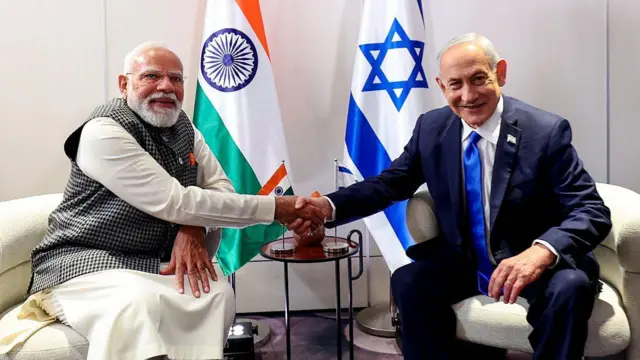 मोदी और नेथनीआहि नेतन्याहू