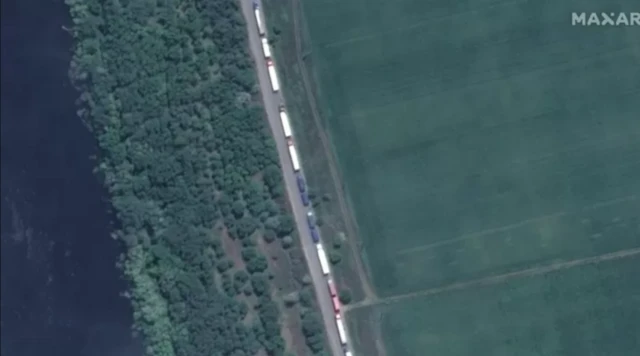 Армянск районундагы жүк ташуучу уналардын кезеги