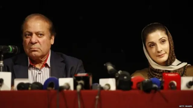 ਨਵਾਜ਼ ਸ਼ਰੀਫ਼ ਅਤੇ ਮਰੀਅਮ ਨਵਾਜ਼