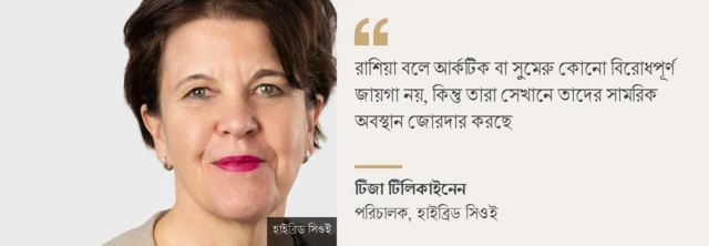 ইউরোপিয়ান সেন্টার অব একসেলেন্স ফর কাউন্টারিং হাইব্রিড থ্রেট (হাইব্রিড সিওই) নামক প্রতিষ্ঠানের পরিচালক টিজা টিলিকাইনেন
