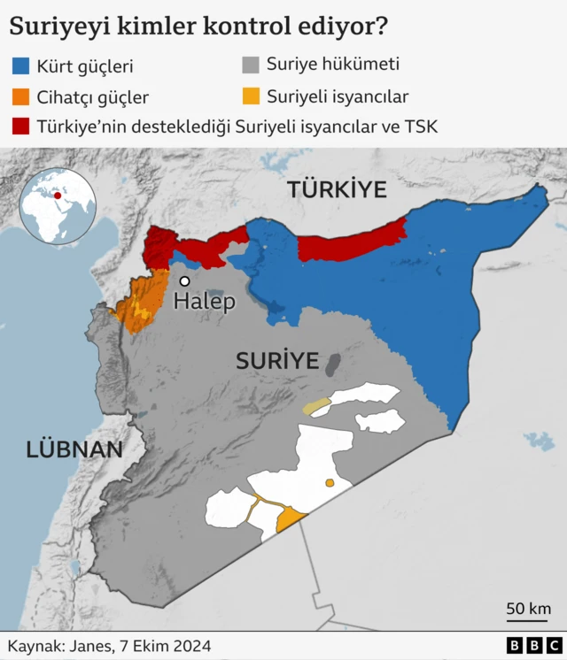 Suriye haritası