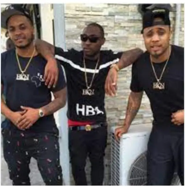 B Red, Davido ati Shina Rambo