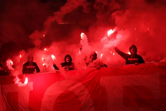 zvezda - partizan, navijači zvezde