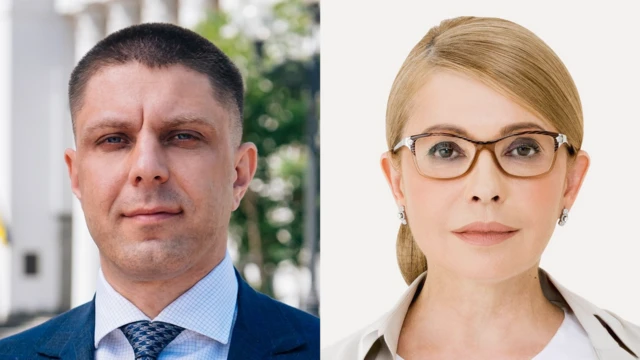 "Слуга народу" Ігор Копитін та лідерка "Батьківщини" Юлія Тимошенко