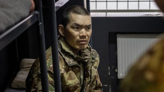 Один з китайських військових, взятих у полон 