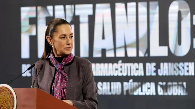 Claudia Sheinbaum, presidenta de México.