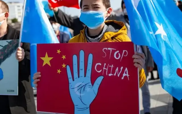 уйгур протест