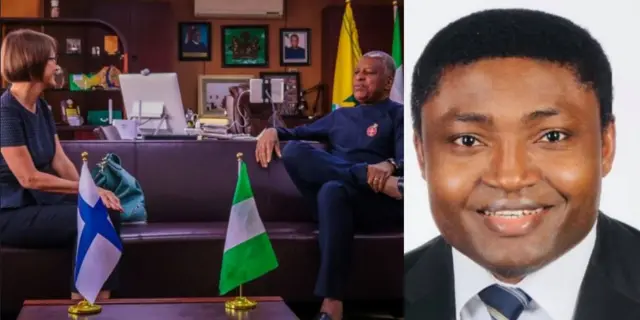 Leena Pylvanainen na Geofrey Onyema