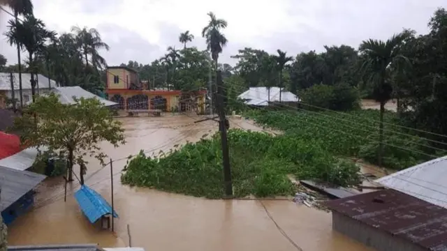 गोमती जिला बाढ़ से सबसे अधिक प्रभावित क्षेत्रों में से एक है