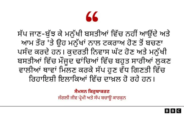 ਸੈਮਸਨ ਕਿਰੁਬਾਕਰਣ - ਜੰਗਲੀ ਜੀਵ ਪ੍ਰੇਮੀ ਅਤੇ ਸੱਪ ਬਚਾਊ ਕਾਰਕੁਨ