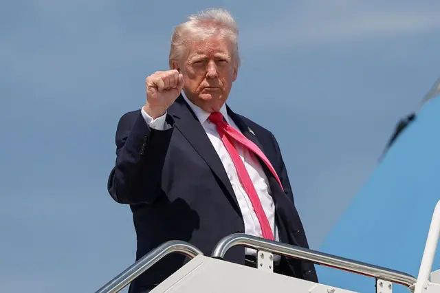 الرئيس الأمريكي دونالد ترامب.