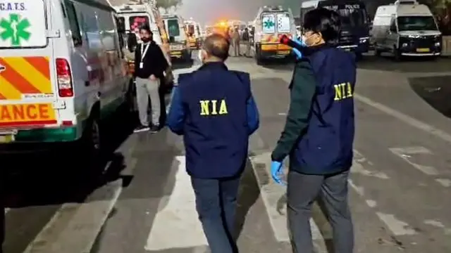 దిల్లీ పేలుడు, ఎర్రకోట, ఎన్ఐఏ